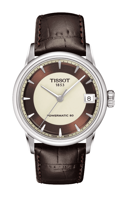 Watch strap Tissot T600033622 Leather Brown 18mm