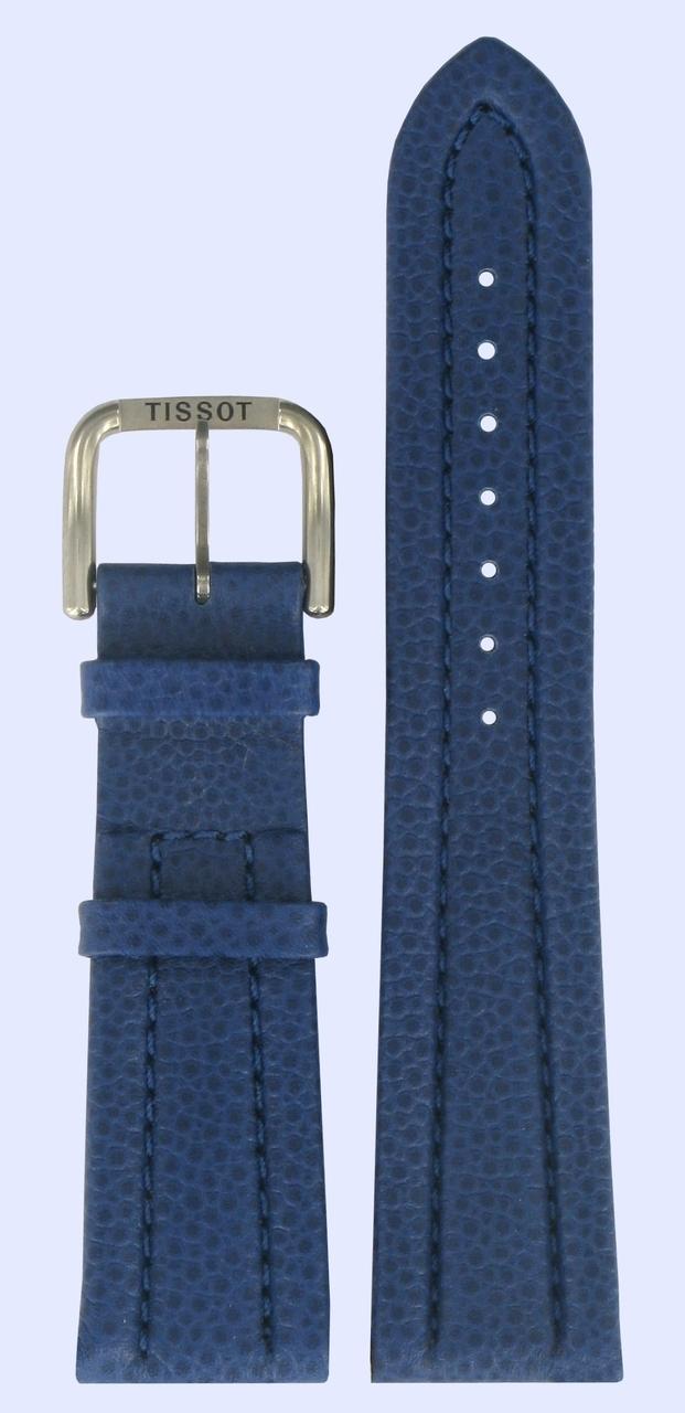 Watch strap Tissot T600013286 Leather Blue 22mm