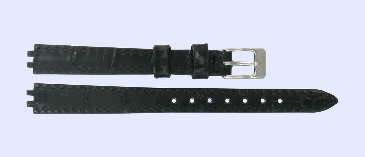 Watch strap Tissot LOVELY / T600030316 / T0580096611600A / T0580091603100A Leather Black