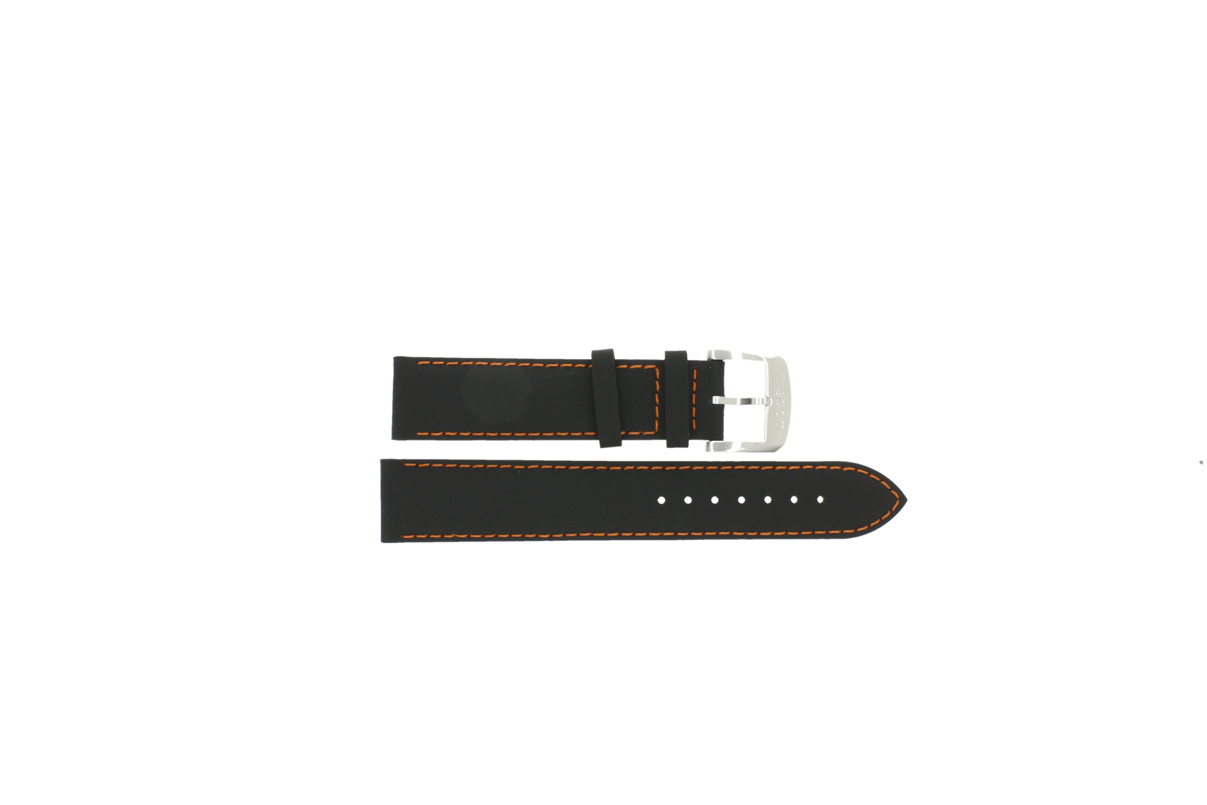 Watch strap Tissot T095.417.360.570.0 / T600035367 Leather Black 19mm