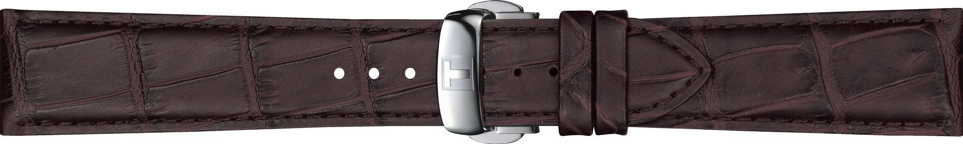 Watch strap Tissot T600045399 Leather Brown 21mm