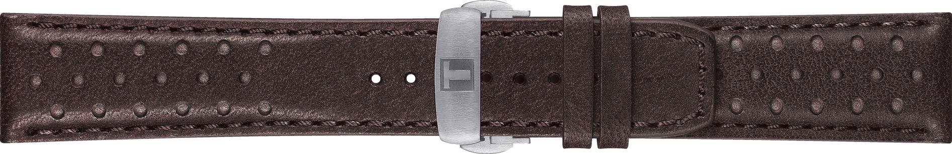 Watch strap Tissot T600046348 Leather Brown 22mm