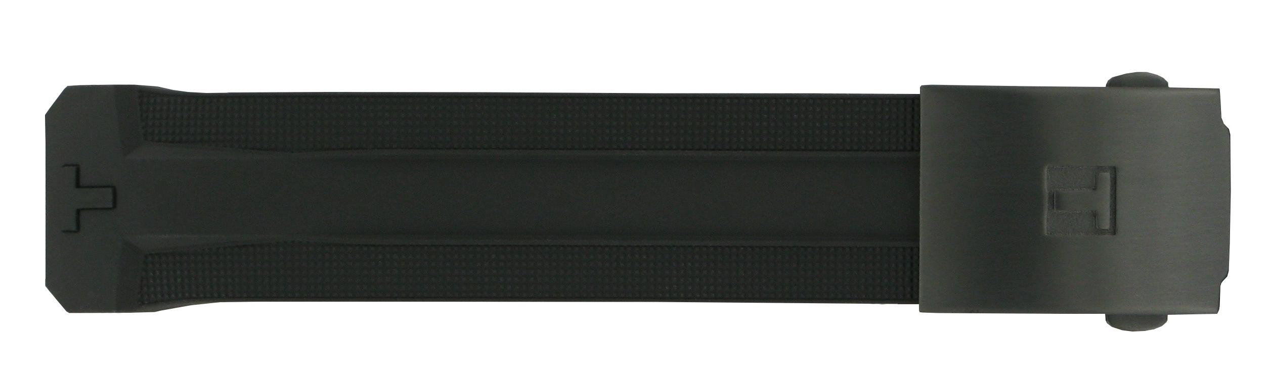 Watch strap Tissot T0914204720700A / T603036454 Rubber Black 22mm