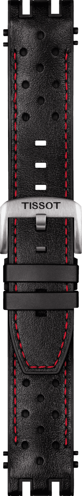 Watch strap Tissot T603045025 / T603045025 Rubber Black 22mm