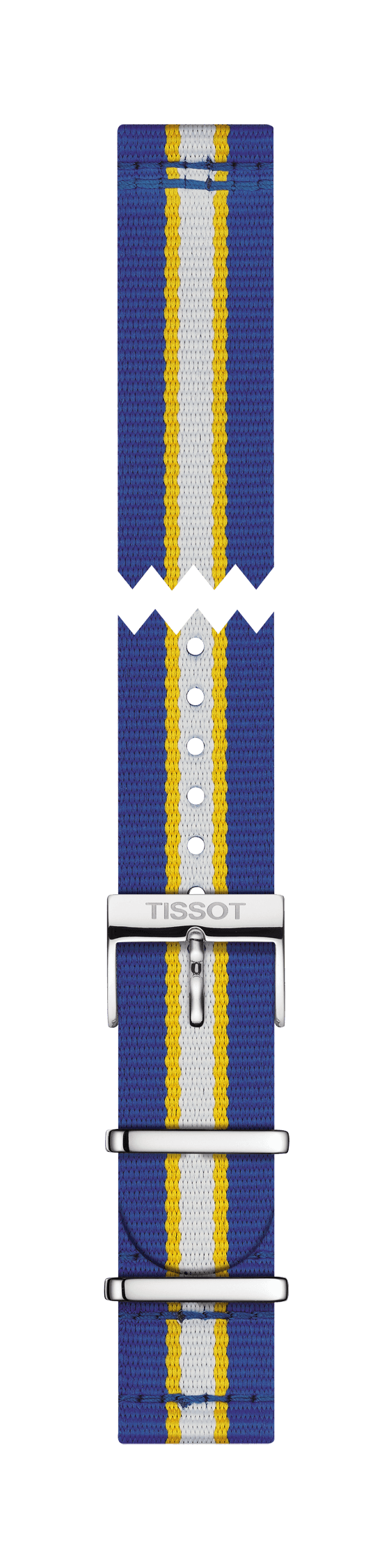 Watch strap Tissot T604038998 Nylon/perlon Bi-color 19mm