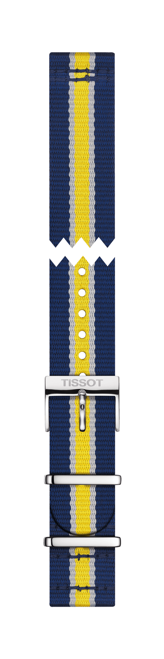 Watch strap Tissot T604039511 Nylon/perlon Bi-color 19mm