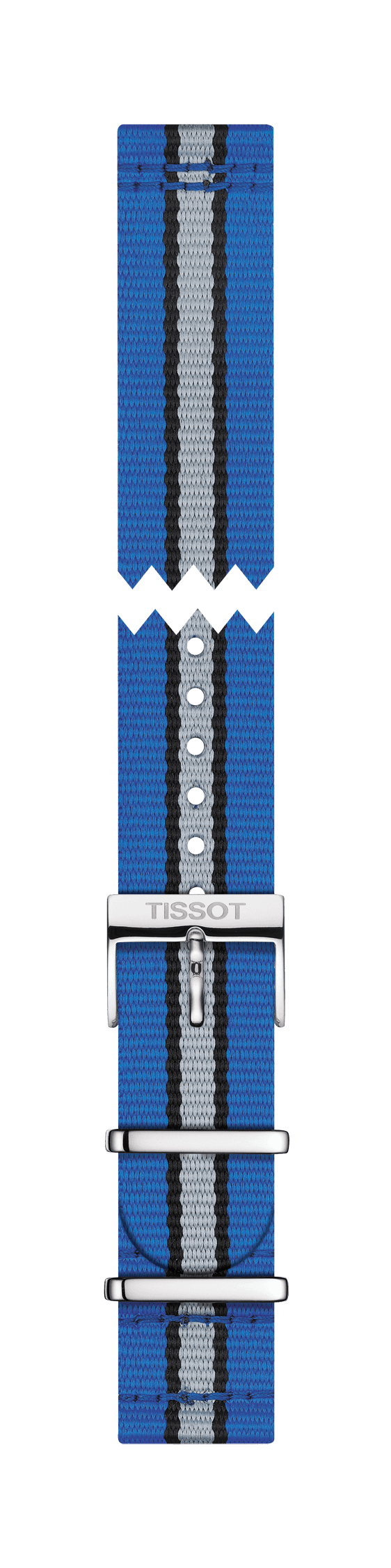 Watch strap Tissot T604039520 Nylon/perlon Bi-color 19mm