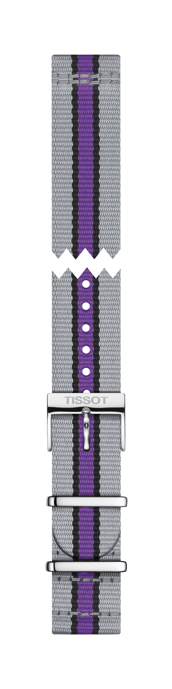 Watch strap Tissot T604039526 Nylon/perlon Bi-color 19mm