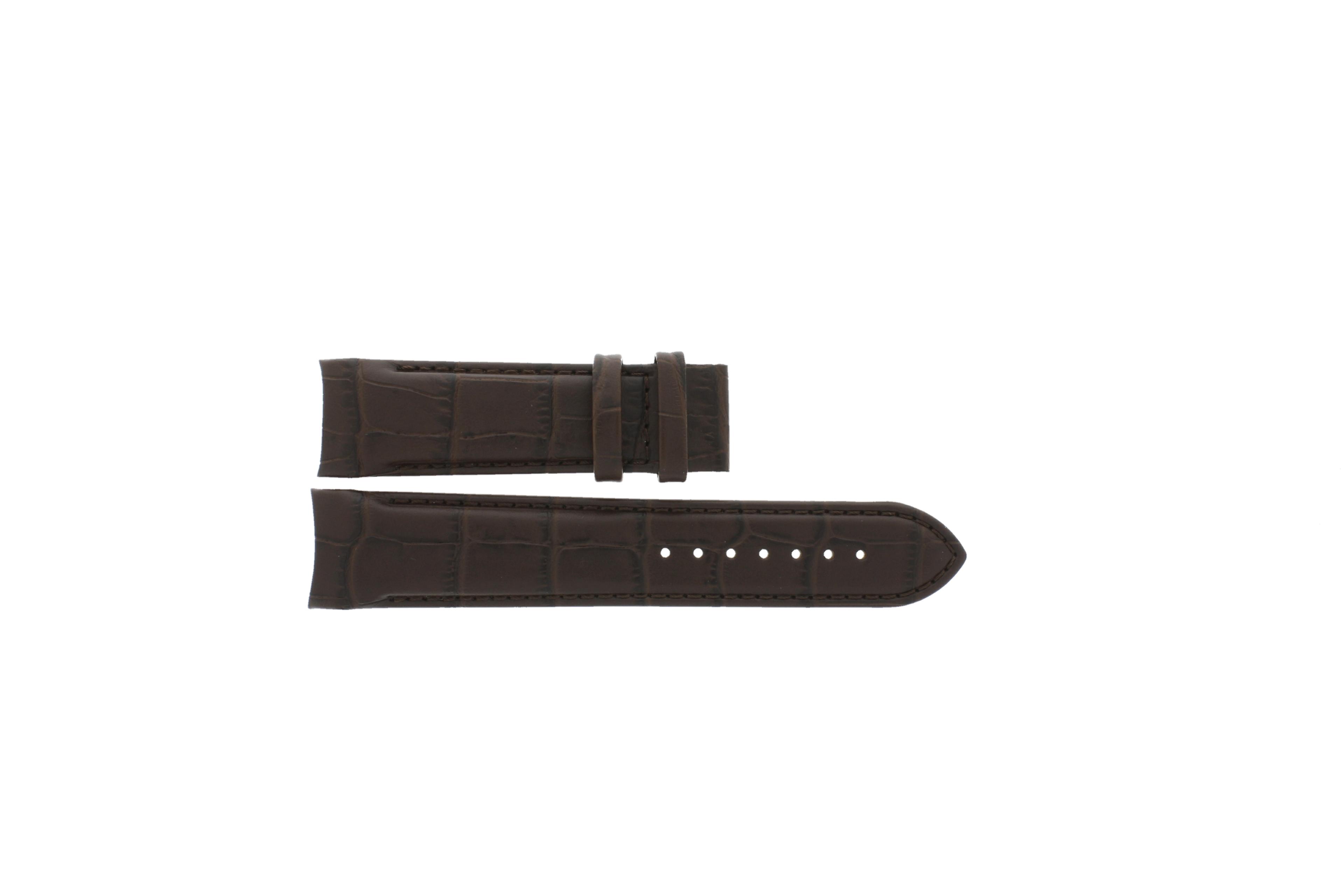 Watch strap Tissot T035410 / T0354101603100A / T610028596 Leather Brown 22mm