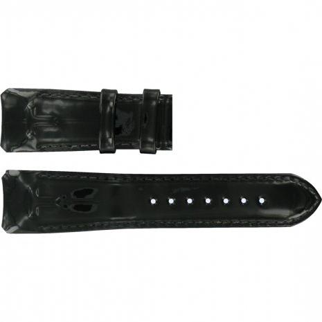 Watch strap Tissot T0472204612600A / T610032079 Leather Black 21mm