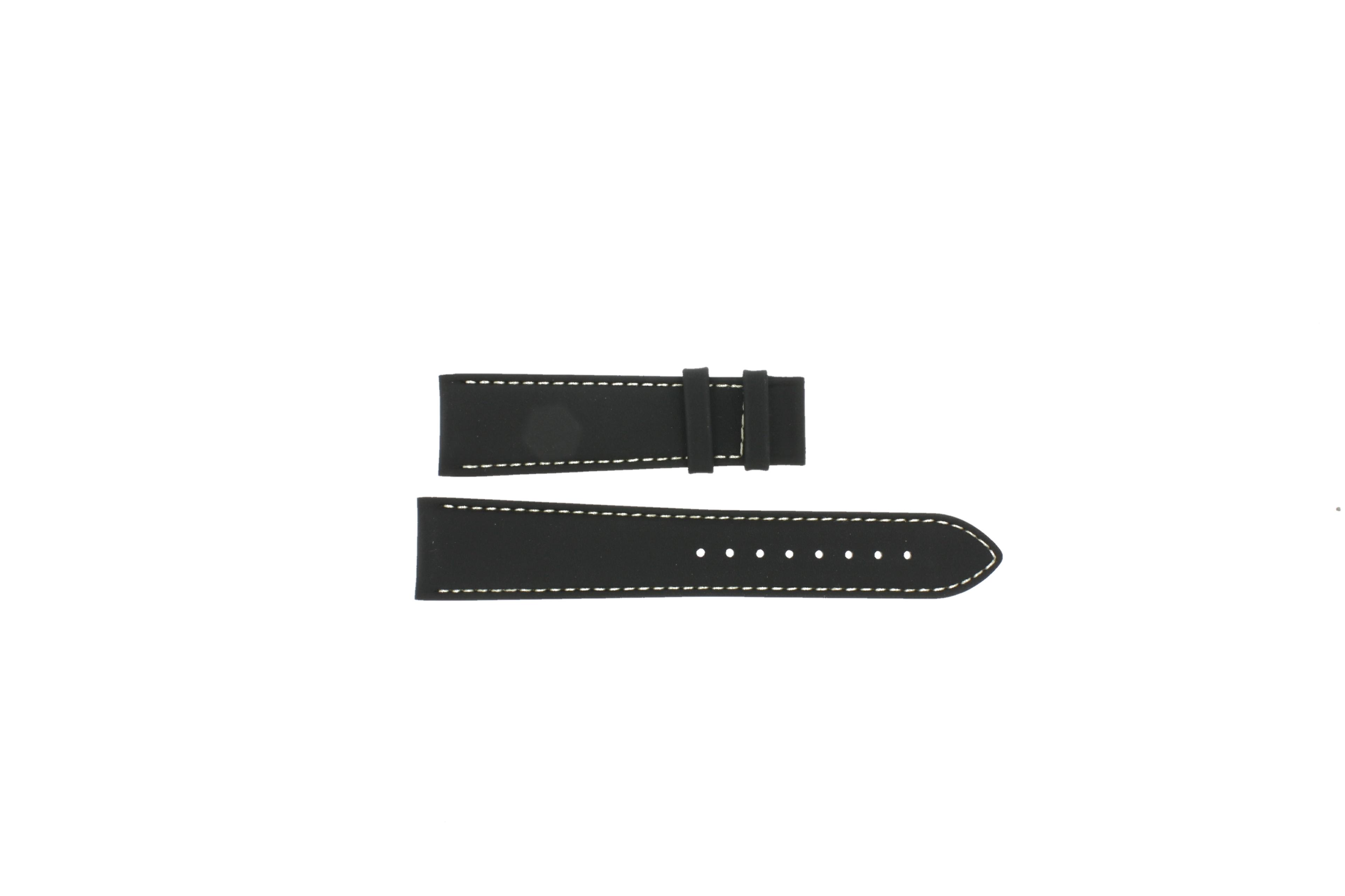 Watch strap Tissot T610044600 Leather Black 21mm