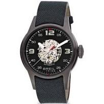 Watch strap Breil TW0567 Leather/Textiles Black 22mm