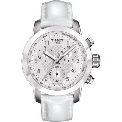 Watch strap Tissot T610033919 Leather White 16mm