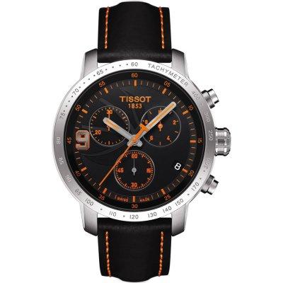 Watch strap Tissot T610033933 Leather Black 19mm