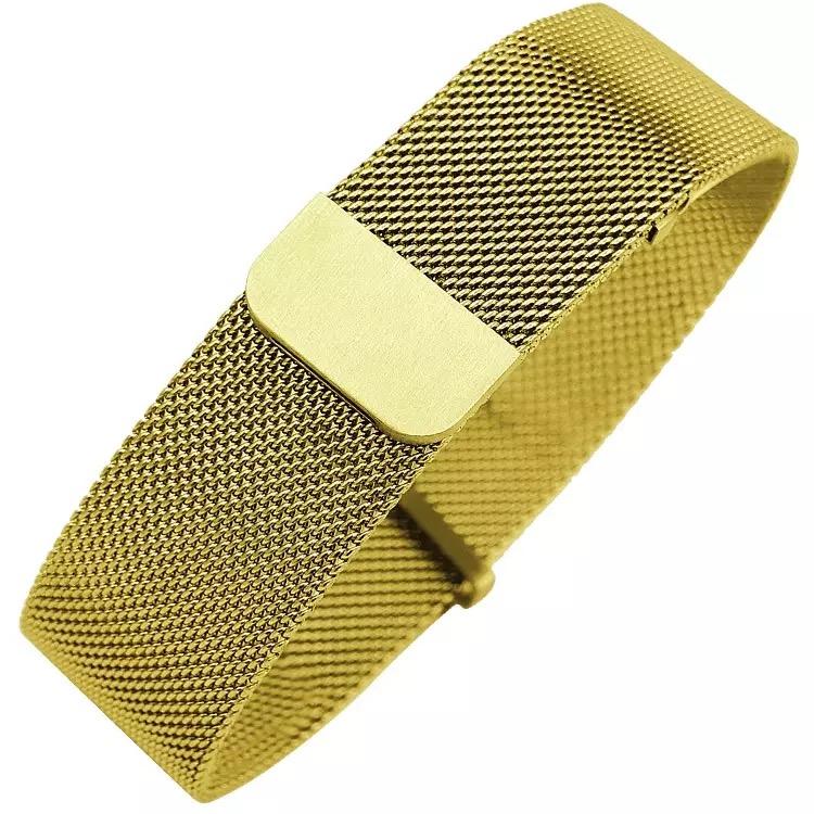 Watch strap Universal WD017G.18 Stainless steel Gold Toned 18mm