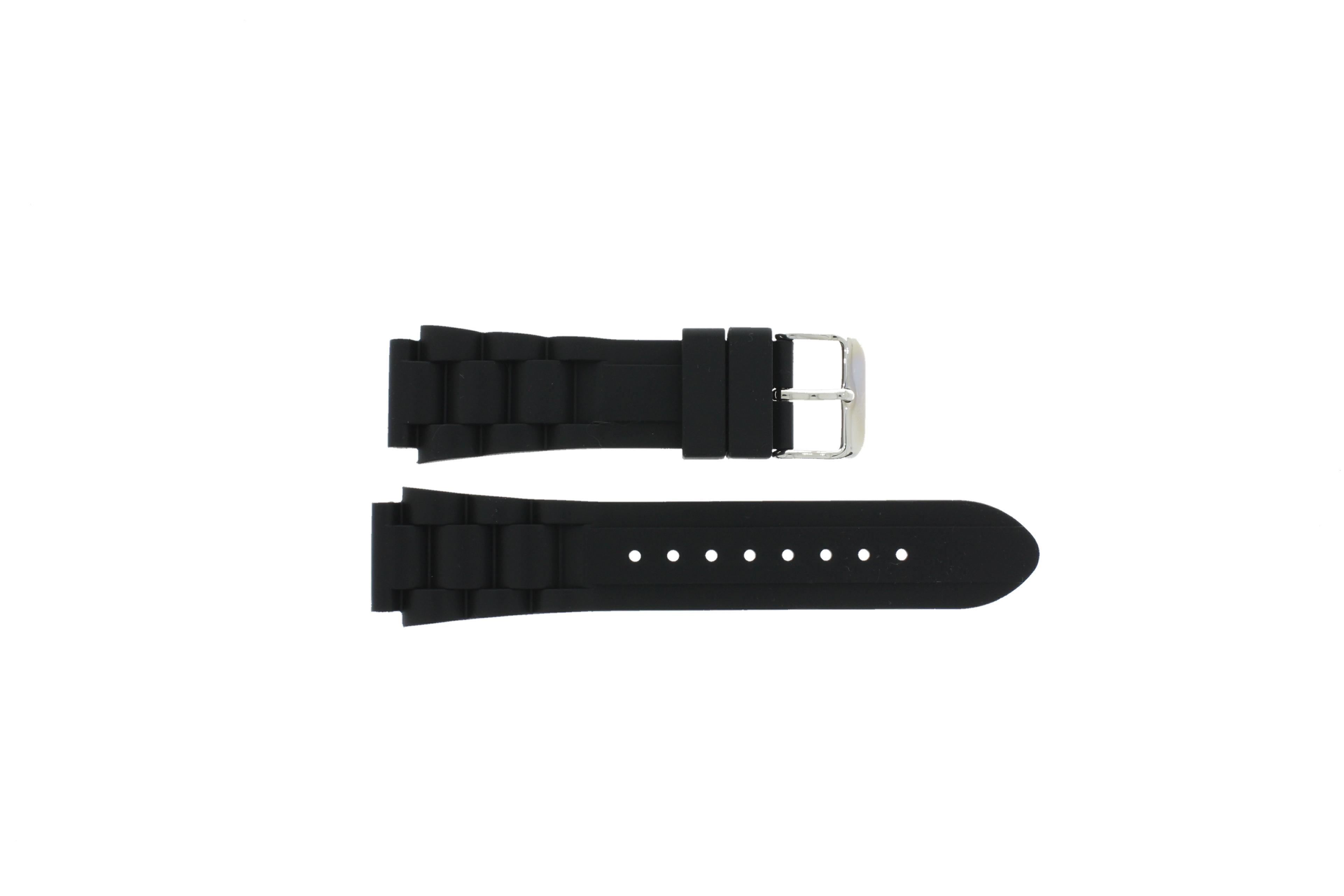 Watch strap Universal XG12 Silicone Black 20mm