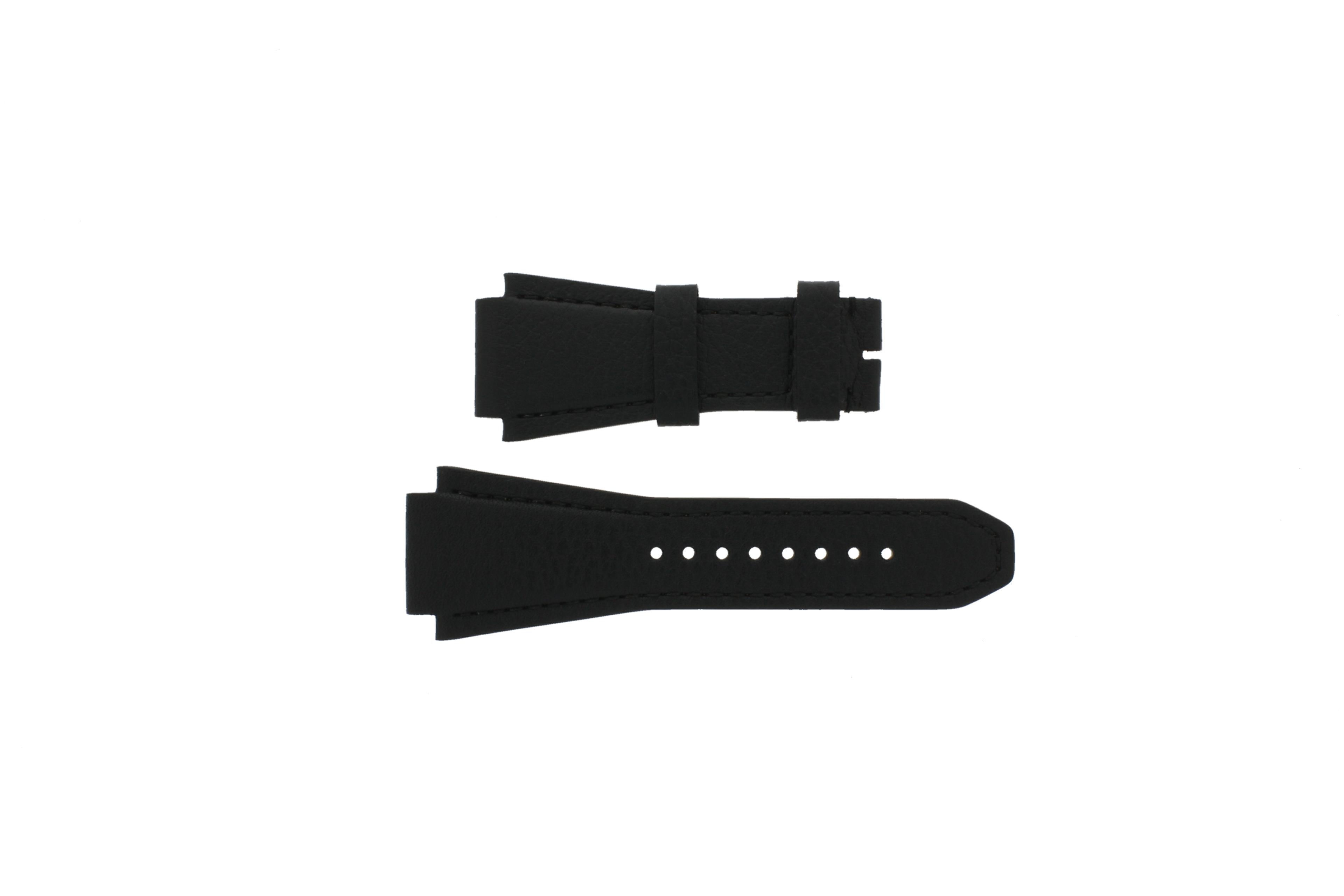 Watch strap Zodiac ZO1800 Leather Black 24mm