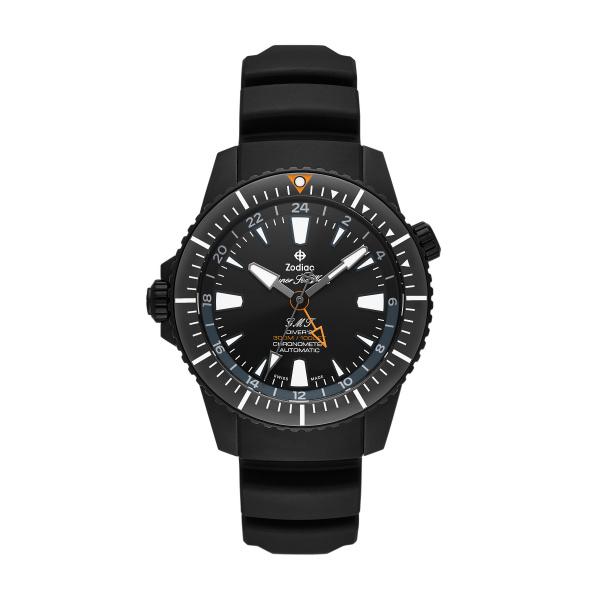 Watch strap Zodiac ZO3557 Rubber Black 20mm