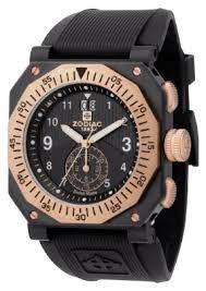 Watch strap Zodiac ZO8502 Rubber Black