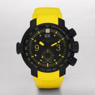 Watch strap Zodiac ZO8536 Rubber Yellow 28mm