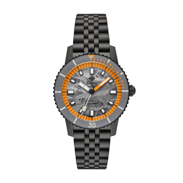 Watch strap Zodiac ZO9290 Steel Grey