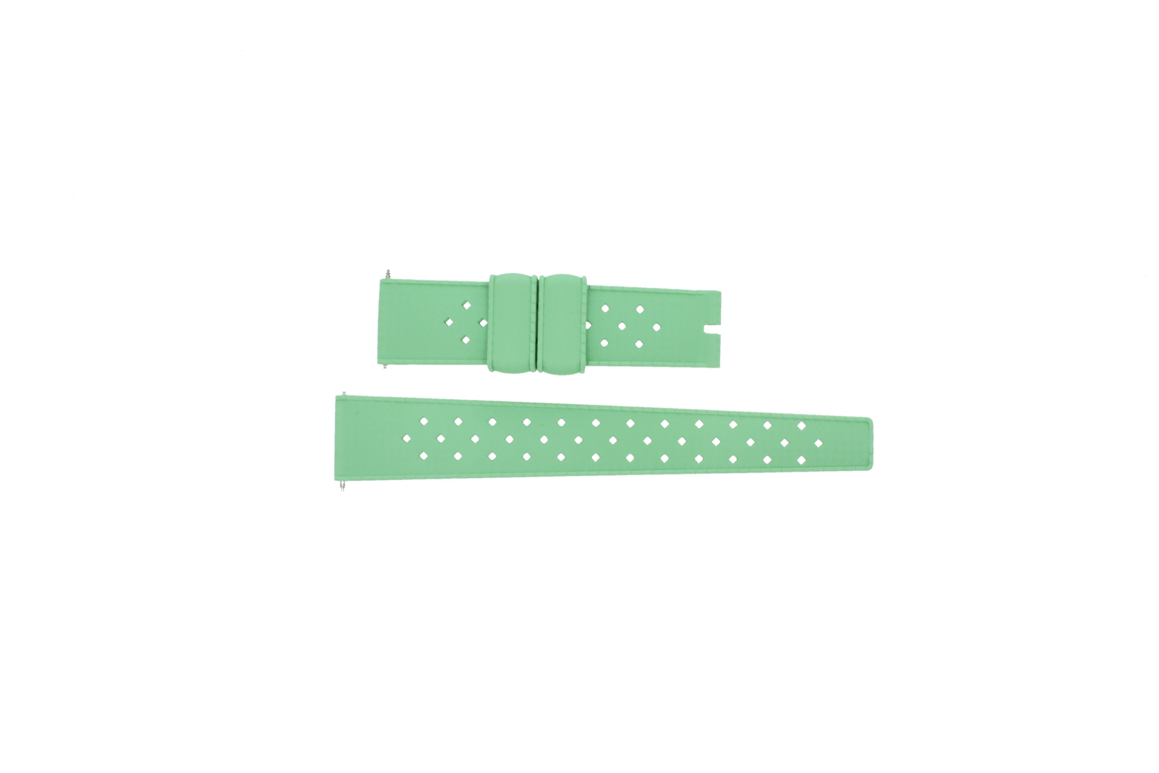 Watch strap Zodiac ZO9592 Rubber Green 20mm