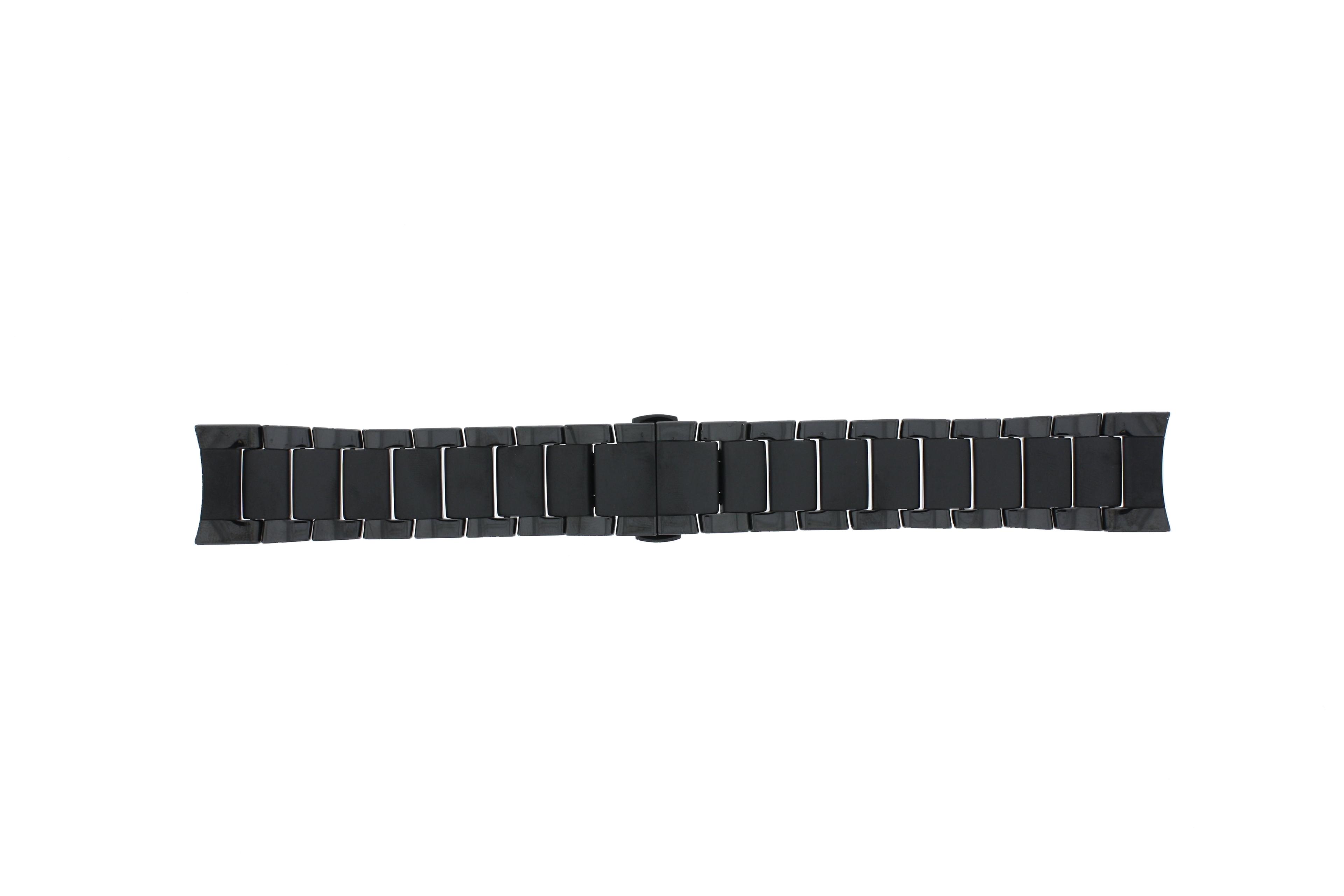 Watch strap Armani AR1451 Ceramics Black 24mm