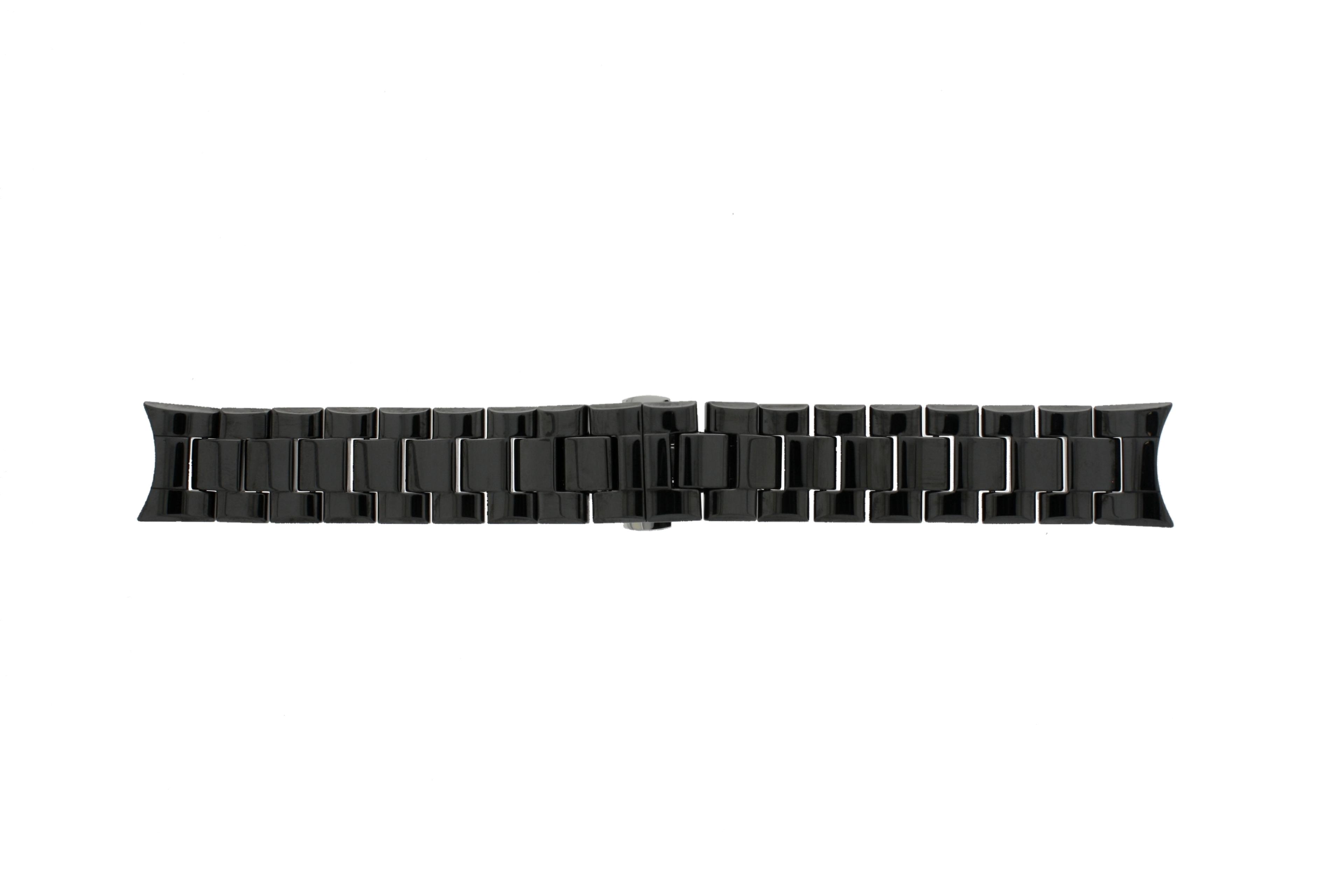 Watch strap Armani AR1400 Ceramics Black 22mm