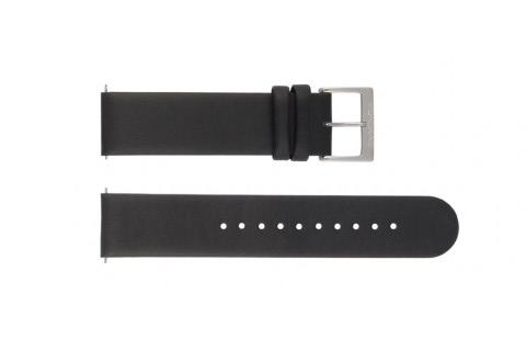 Watch strap Mondaine A132.30348.11SBB / A627.30303.11SBB / BM20001V Vegan Black 20mm