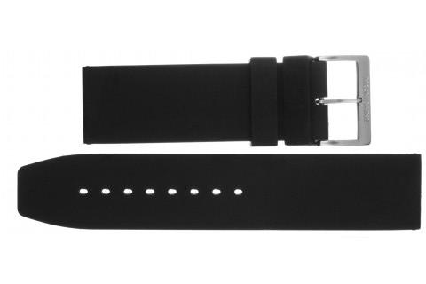 Watch strap Mondaine BM20068 Rubber Black 24mm