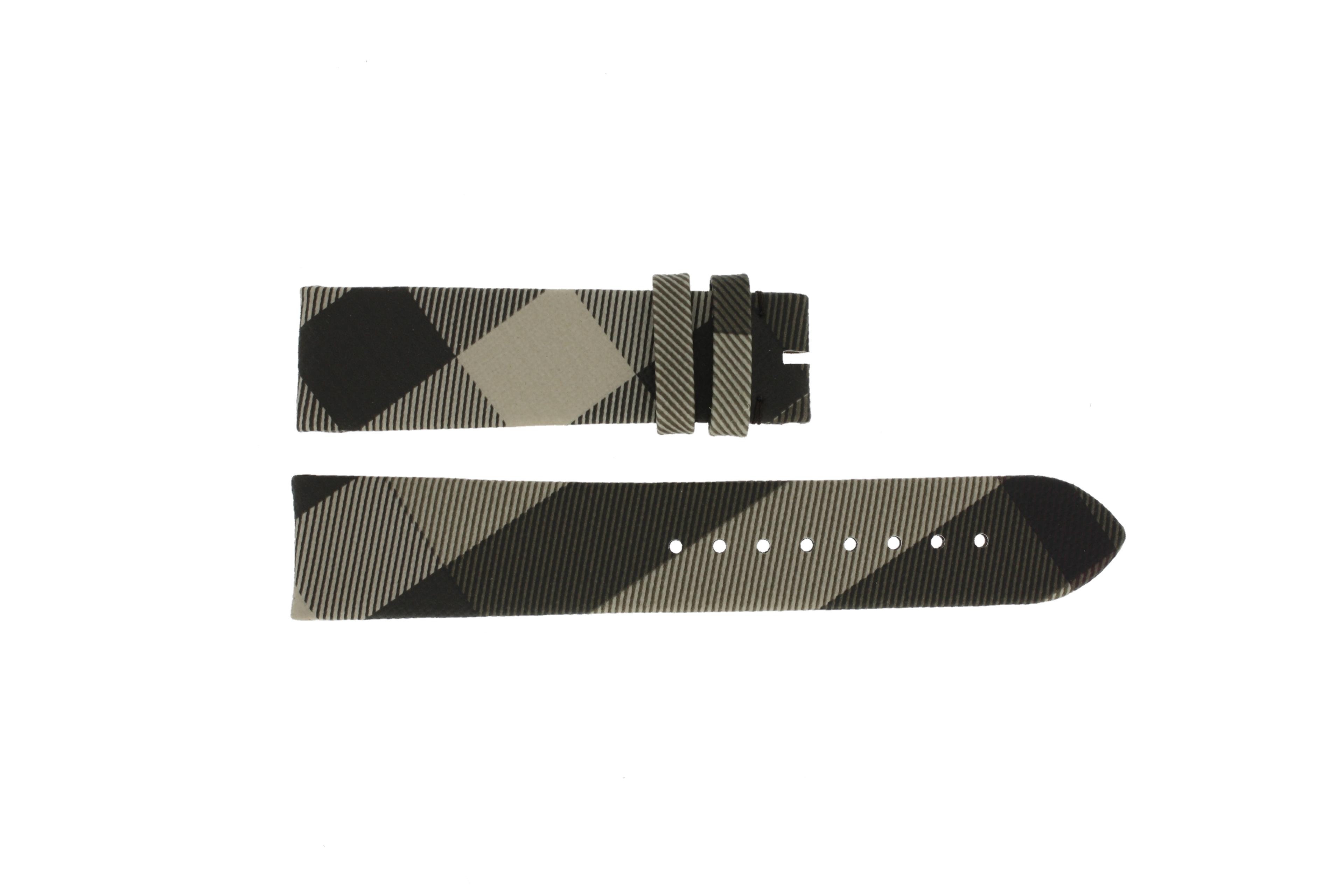 Watch strap Burberry BU1774 Leather Multicolor 20mm