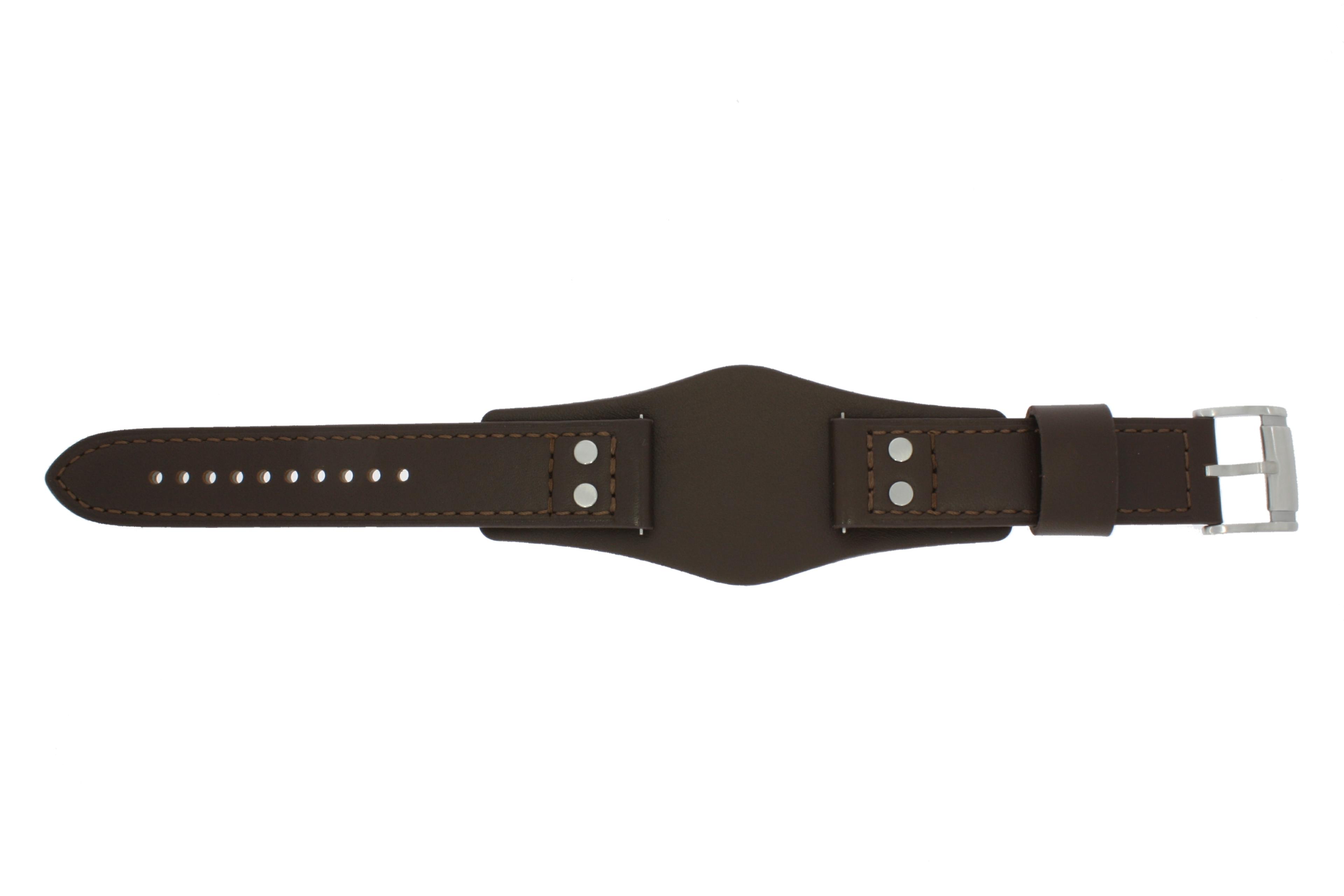 Watch strap Fossil COACHMAN / CH2890 Leather Brown 22mm