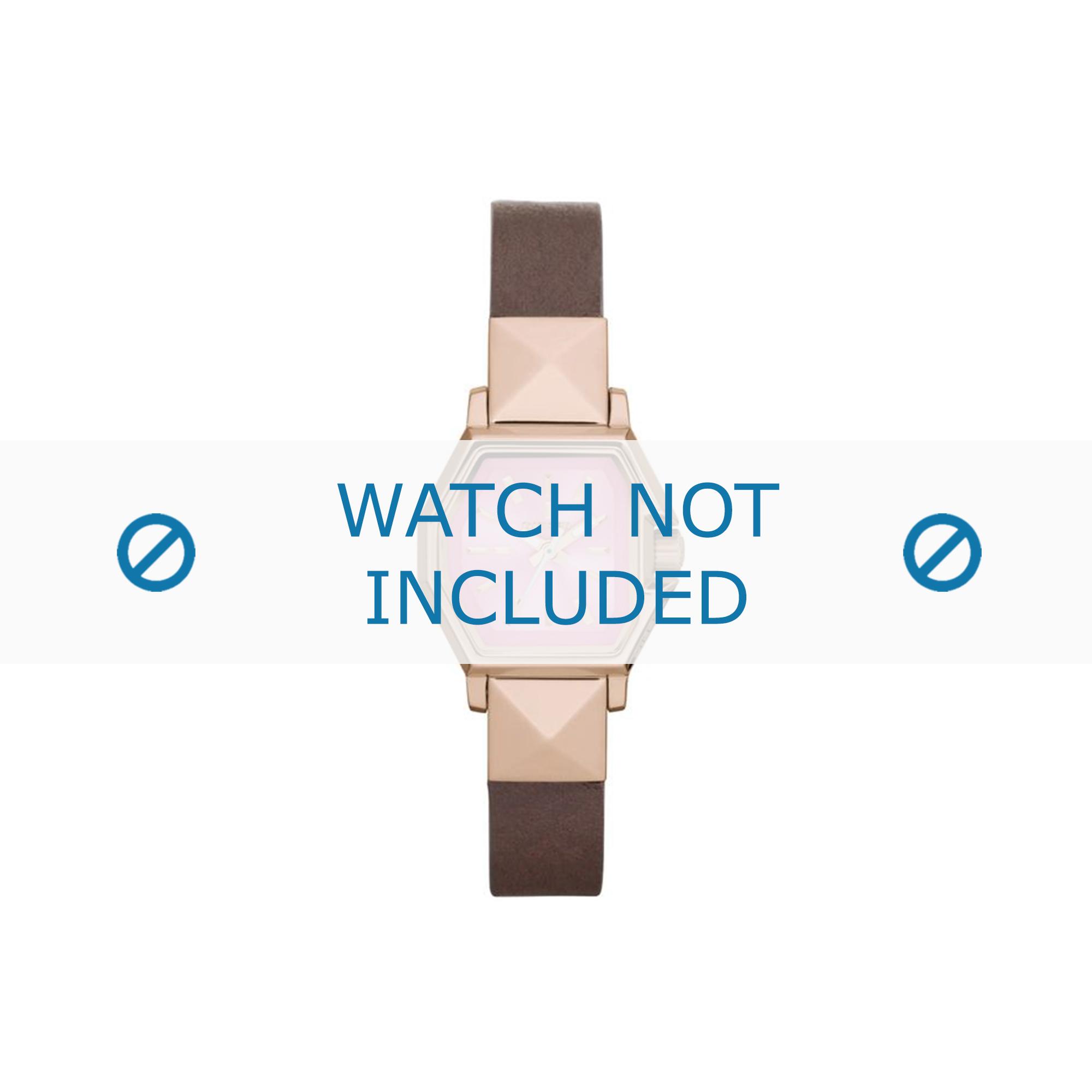 Diesel watch strap DZ5317 Leather Brown