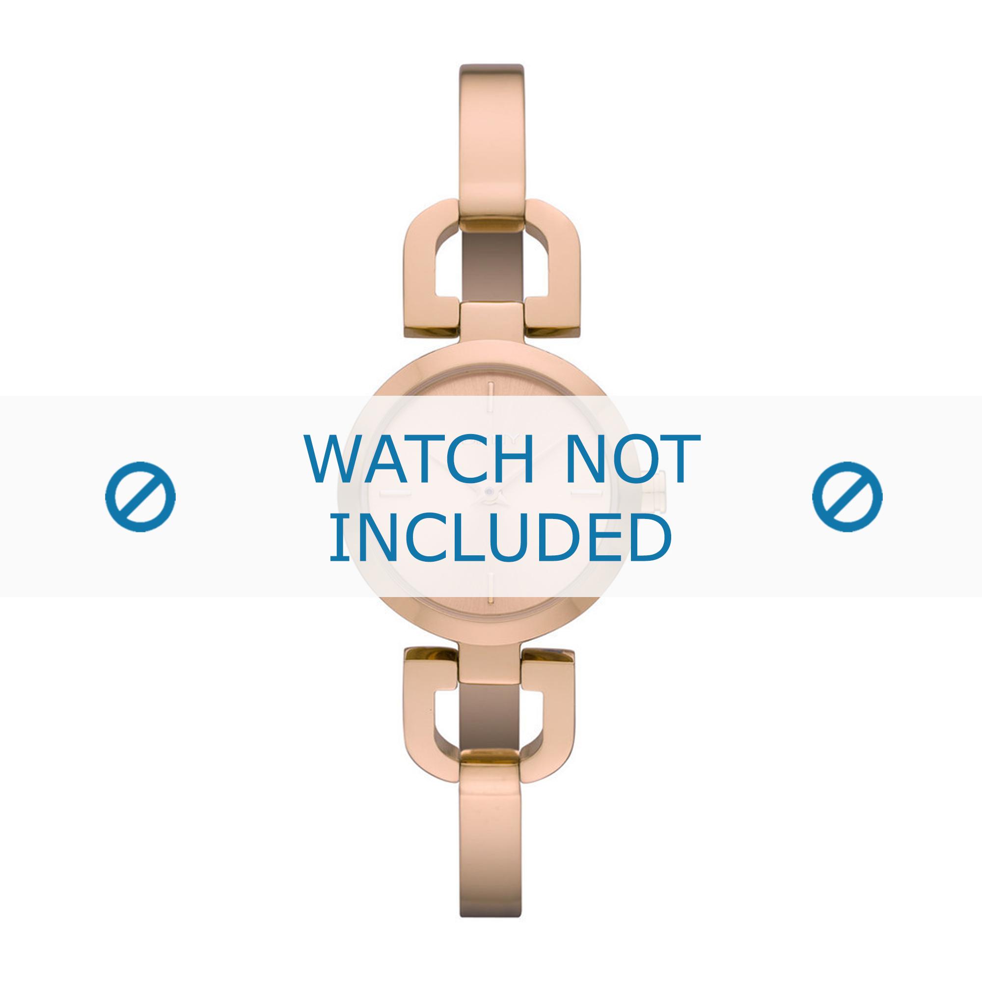 DKNY watch strap NY8542 Metal Rosé 6mm