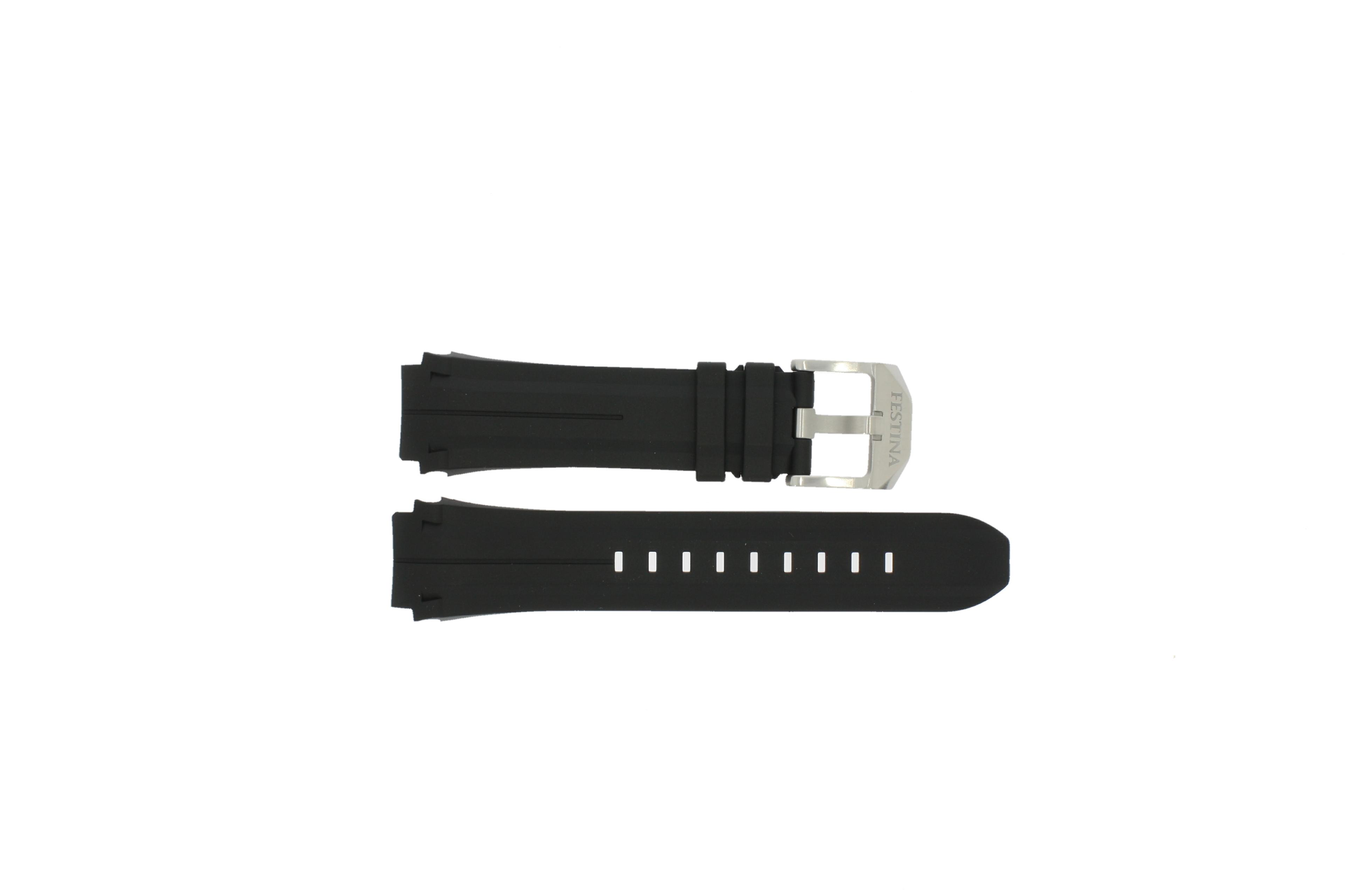 Watch strap Festina F16882-1 Rubber Black 20mm