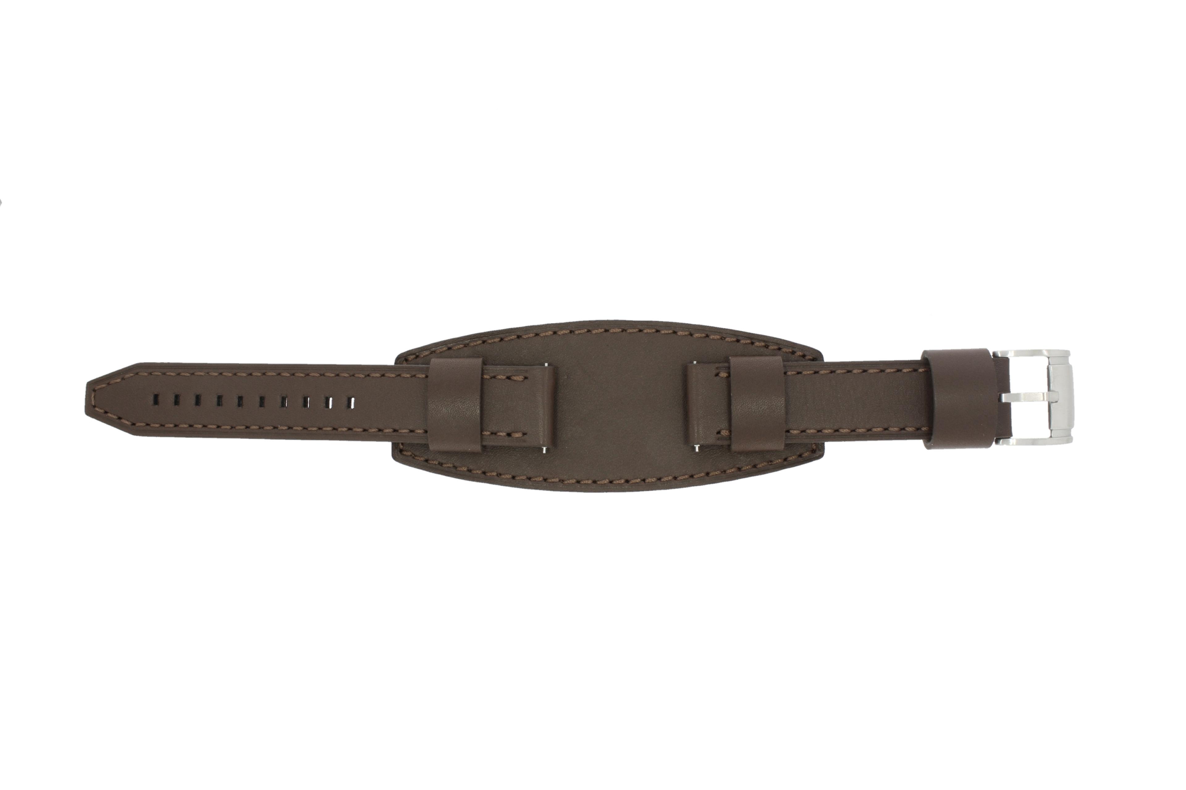 Watch strap Fossil JR1395 / Keaton Leather Brown 20mm