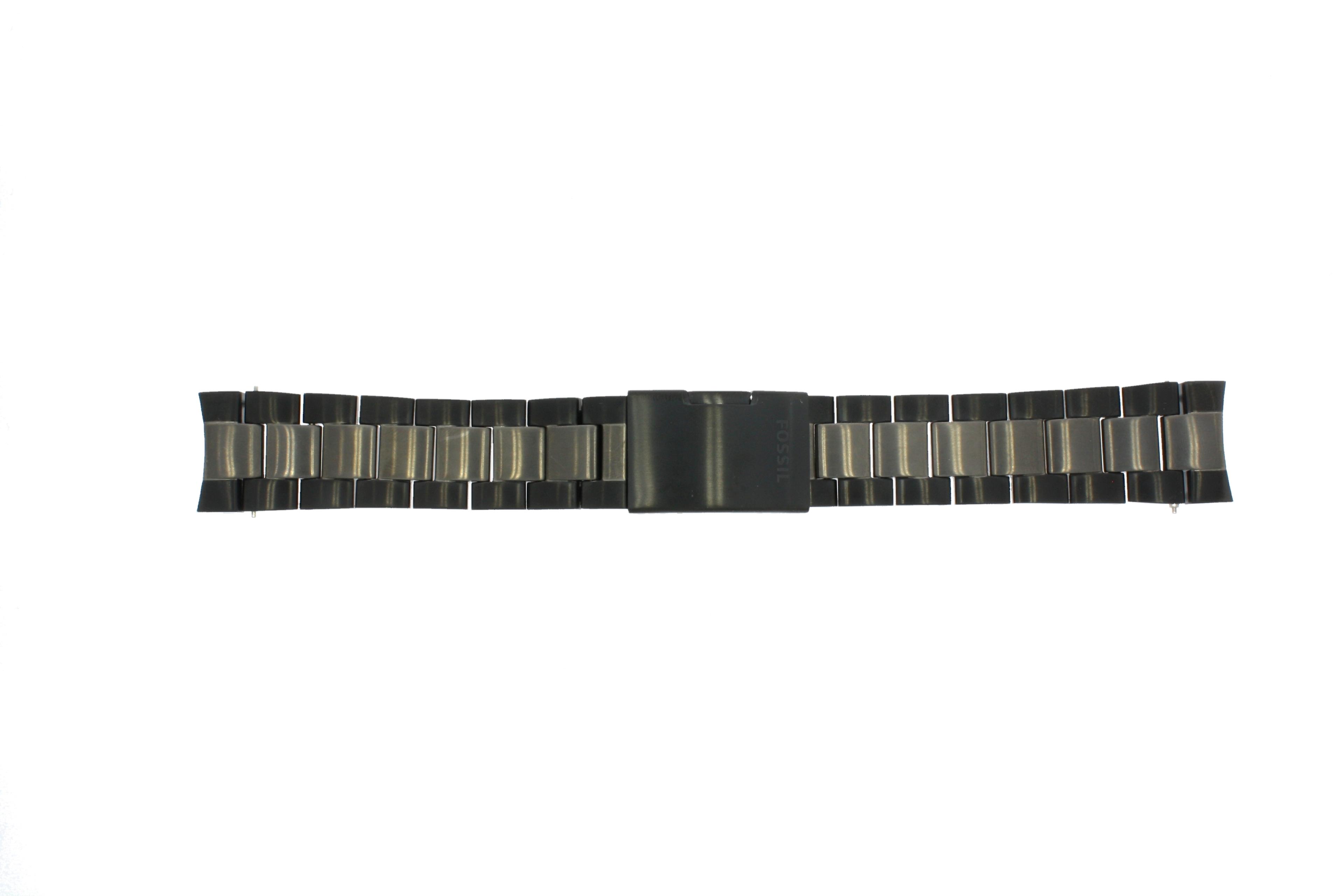 Fossil watch strap FTW2117 Metal Black 22mm