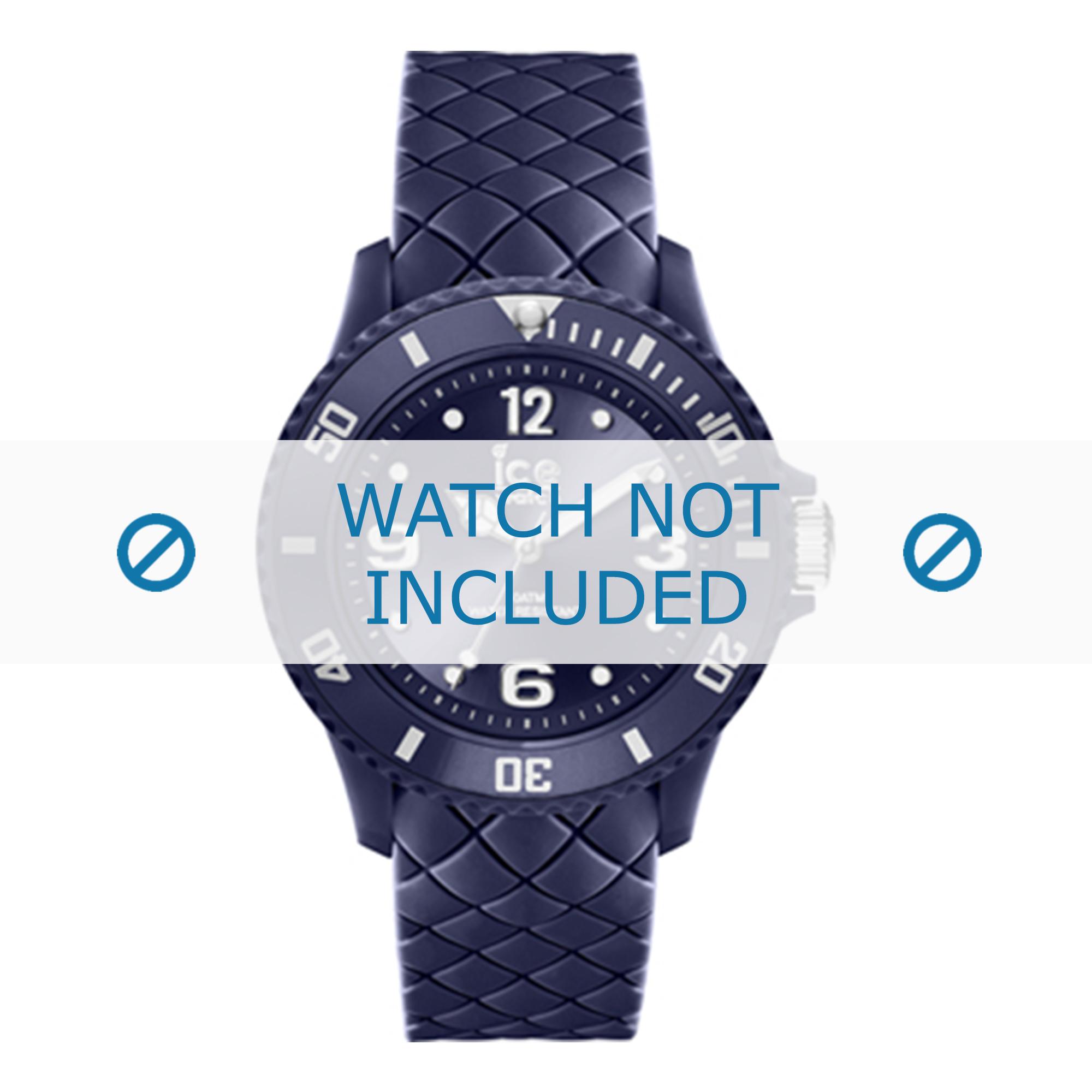 Ice Watch watch strap 007270 Leather Blue 17mm