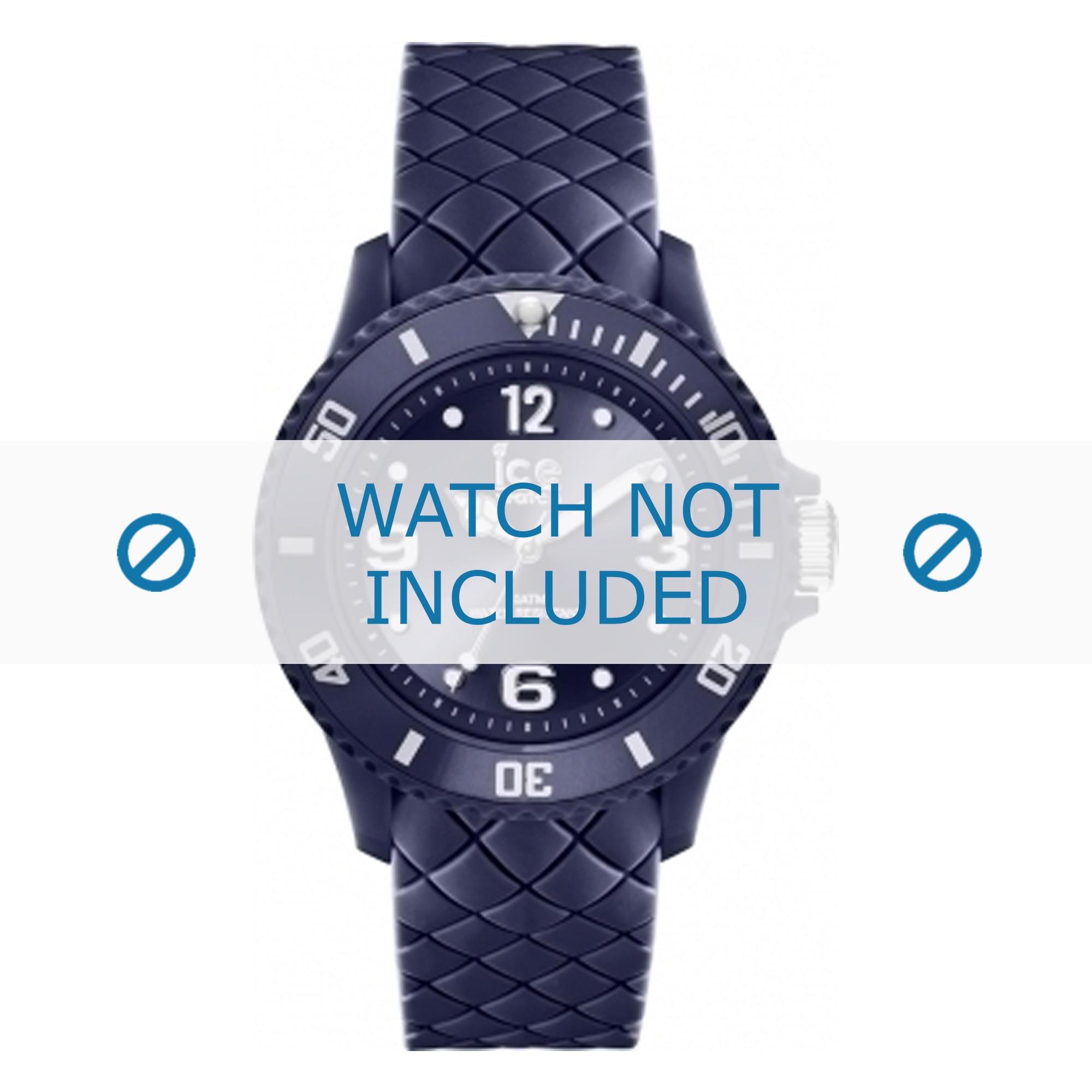 Watch strap Ice Watch 007271 / 0012911 Silicone Blue 20mm