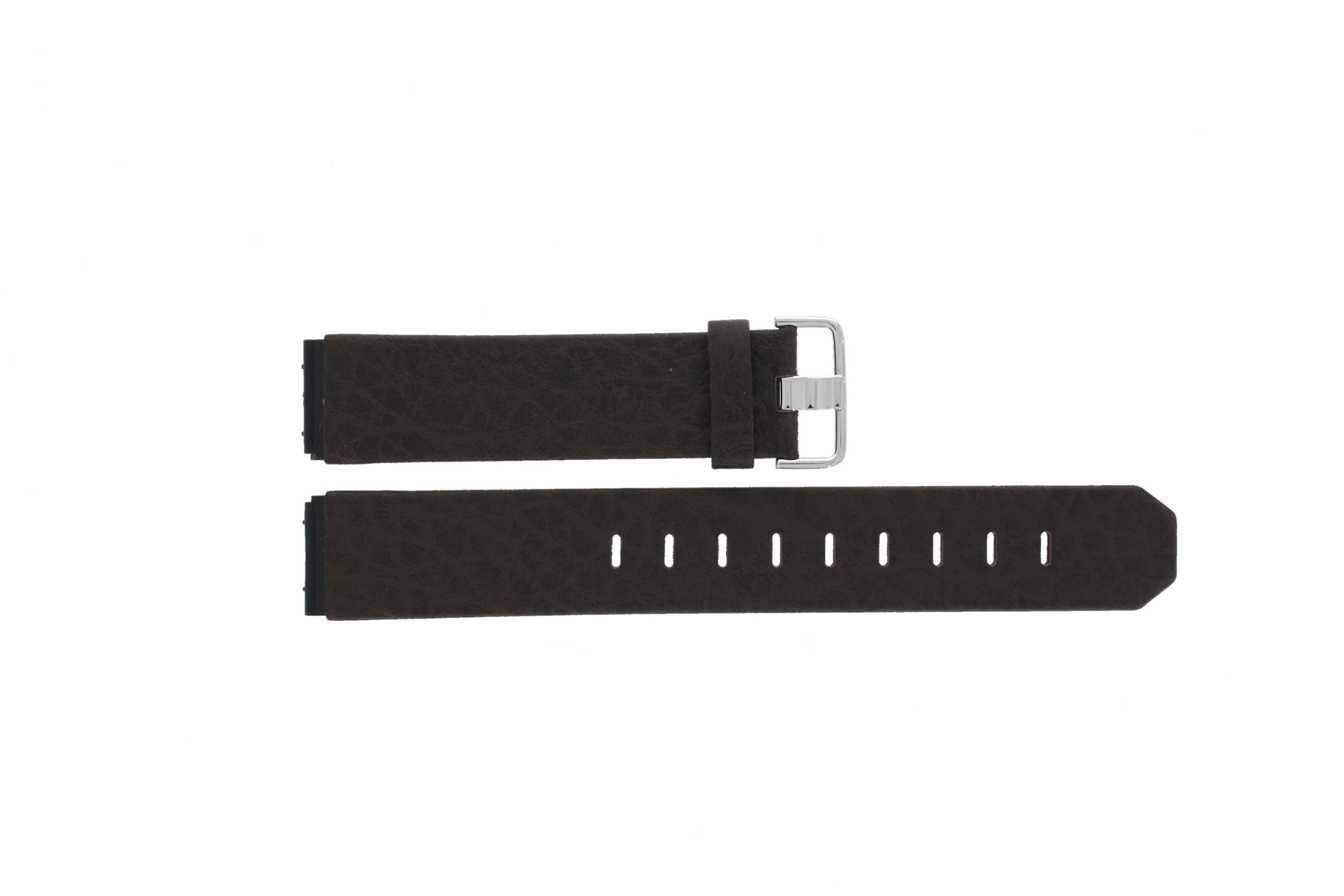 Watch strap Jacob Jensen 800 / 843 Leather Brown 19mm