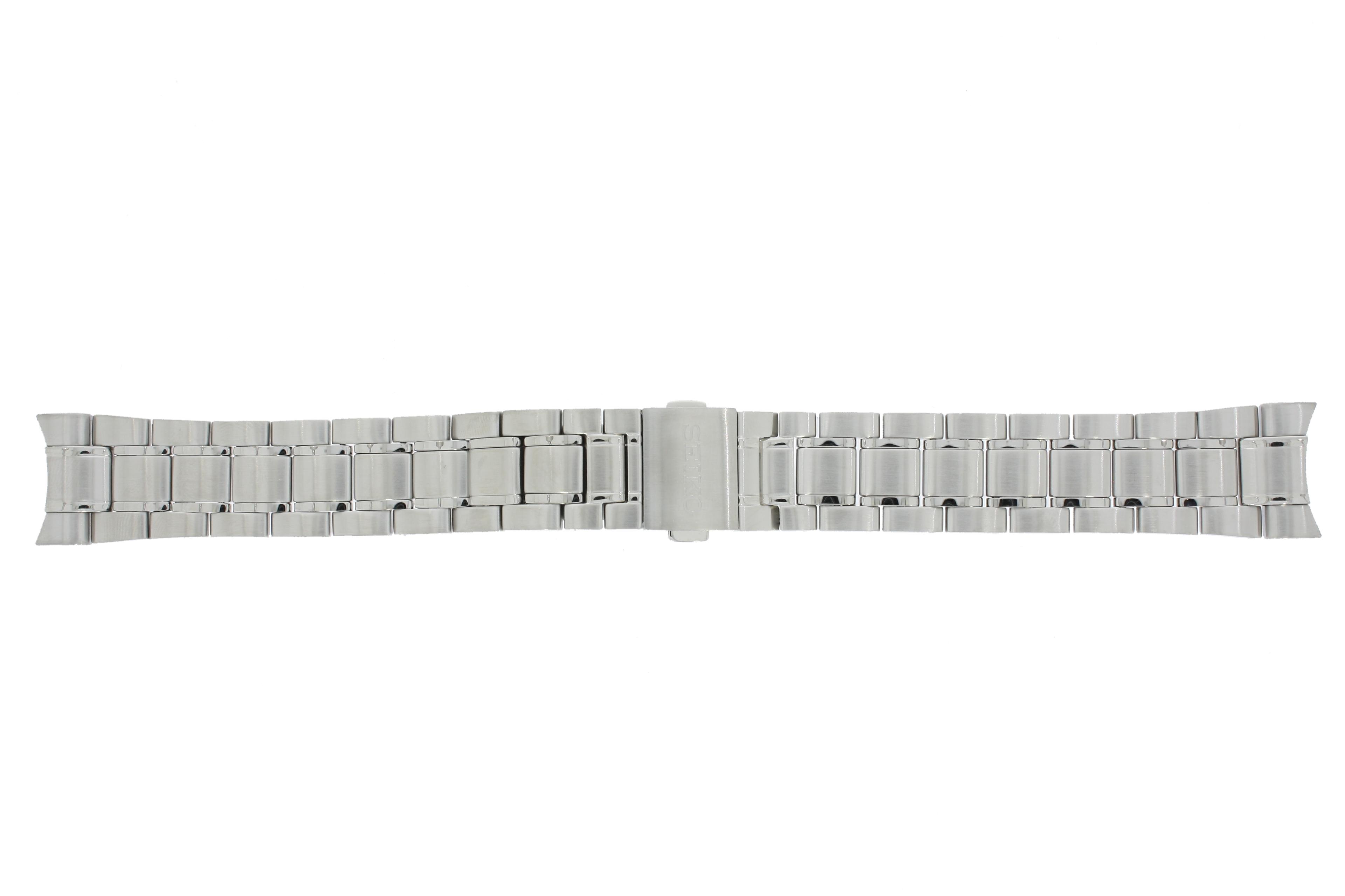 Watch strap Seiko SPB043J1 / 6R27 00J0 Steel 20mm