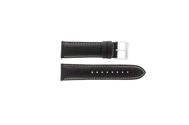 Watch strap Guess 95184G2 / 95215G2 Leather Brown 24mm