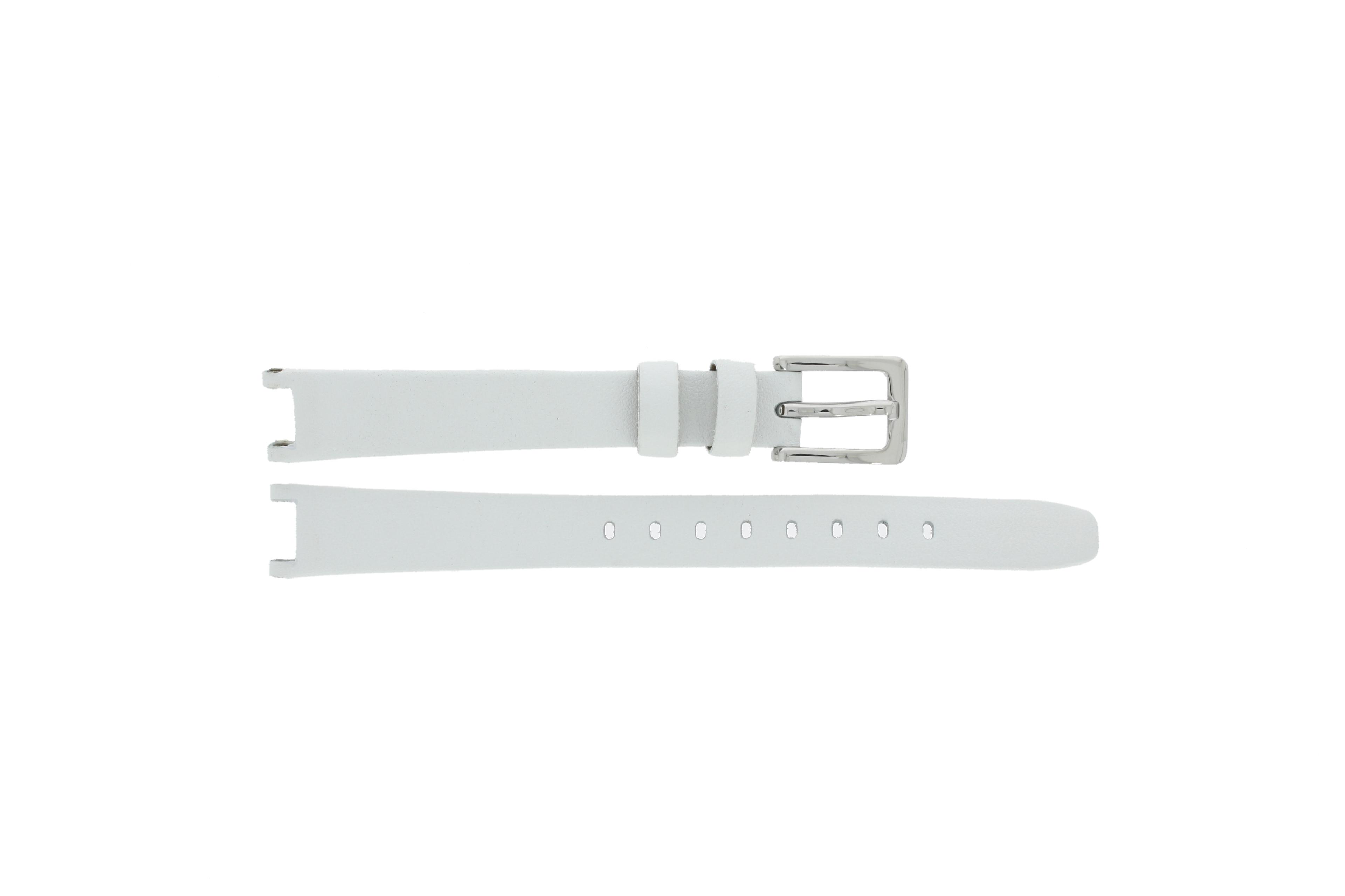 DKNY watch strap NY8782 Leather White 13mm