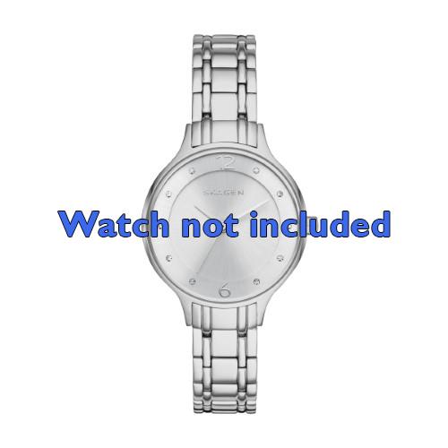 Skagen watch strap SKW2320 Steel Silver 14mm