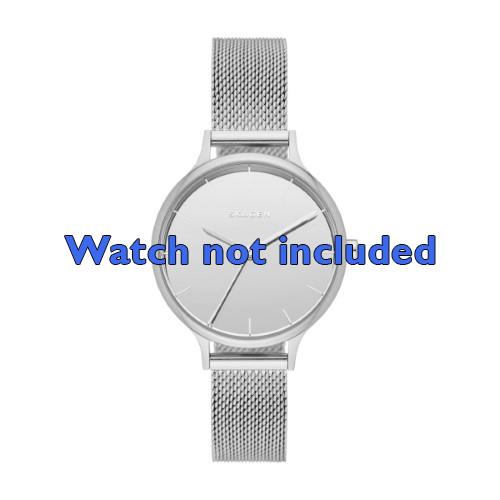 Skagen watch strap SKW2410 Steel Silver 12mm