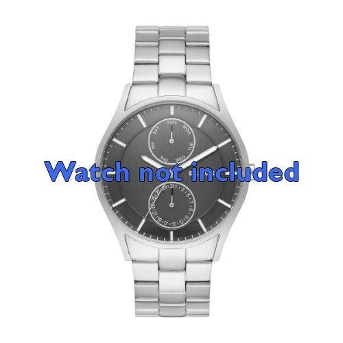 Skagen watch strap SKW6266 Steel Silver 22mm