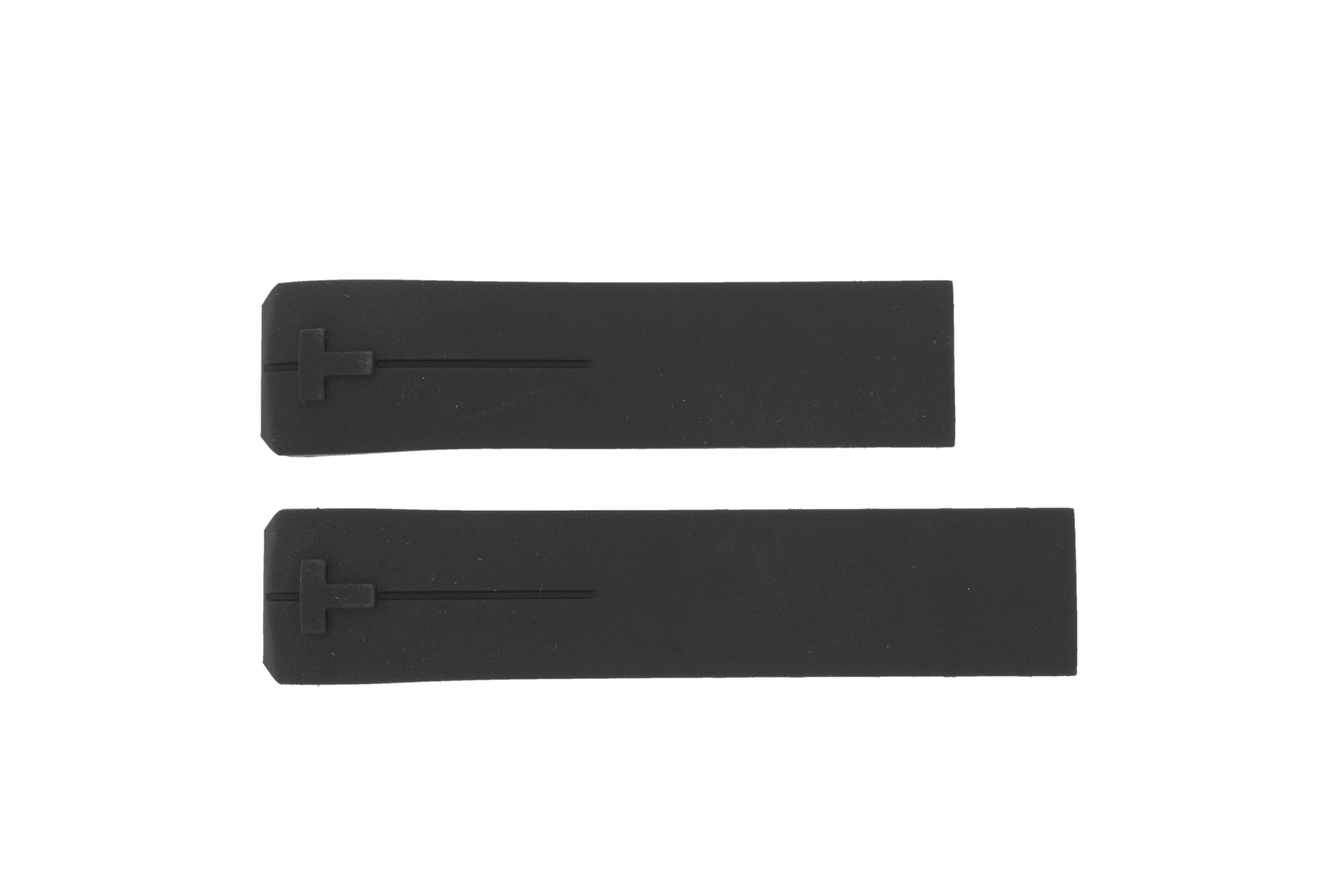 Watch strap Smartwatch Tissot T-TOUCH / T0474201705100A / T013.420.A / T610026464 Rubber Black 20mm