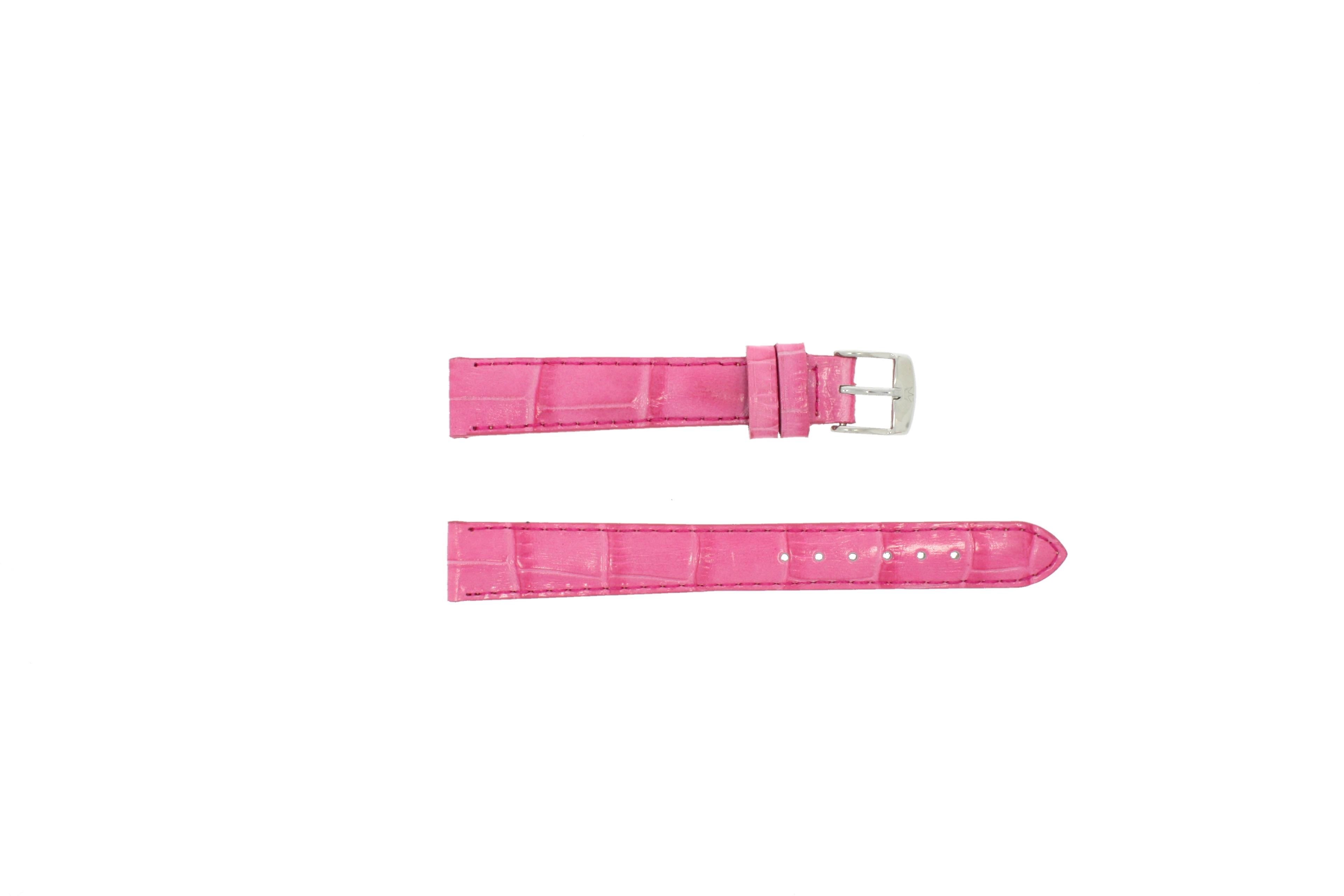 Watch strap Universal 5219.16.14 Leather Pink 14mm